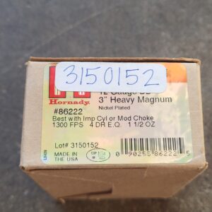 Hornady 12 gauge coyote magnum 00 buck