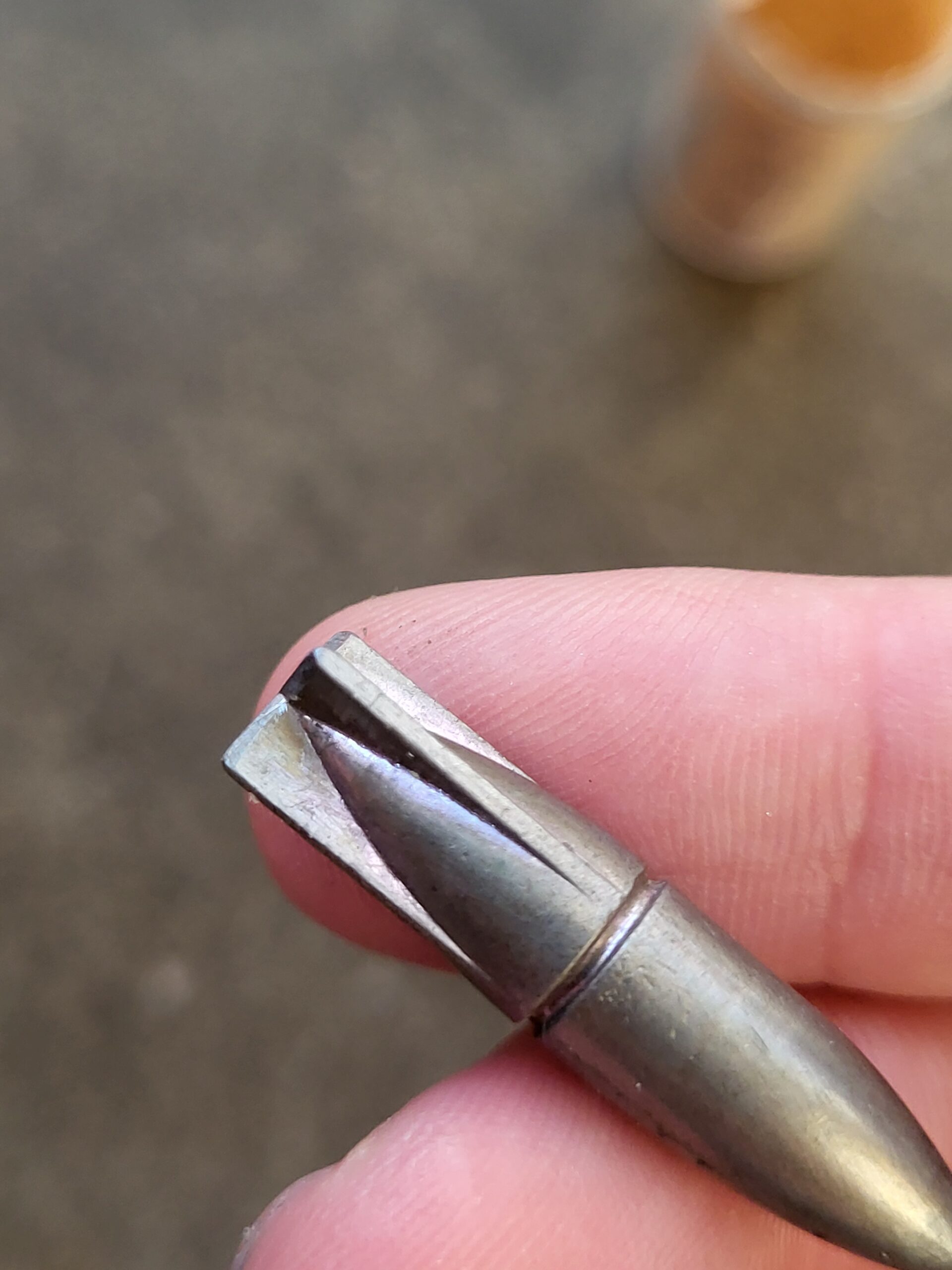 lot of 2 experimental fin projectiles for .30 cal - Image 3