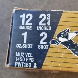 12 gauge 2 shot tungsten federal loads
