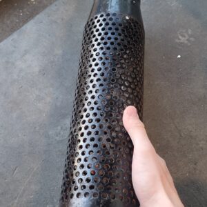 primed 75mm recoiless rifle case U.S. made