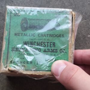 full damaged box of 56-56 spencer