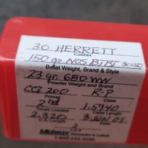 box of 30 heret reloads