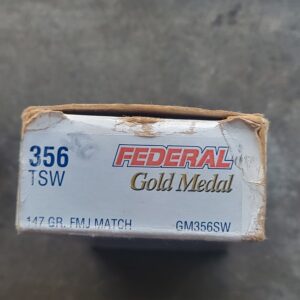 356 tsw 147grn FMJ match