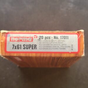 7x61 super/S&H 154 grain norma spire point