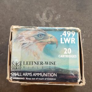 499 LWR Leitner-wise 385grn? lead free bullet