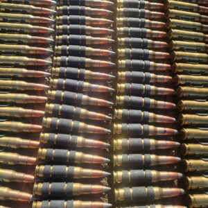 100 round links of M80A1 in boxes