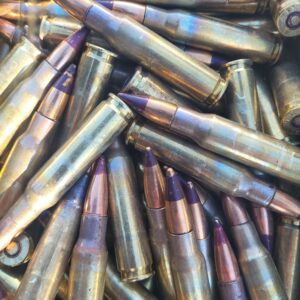 100 round loose lot of M62A1 308 Dim tracer for night vision