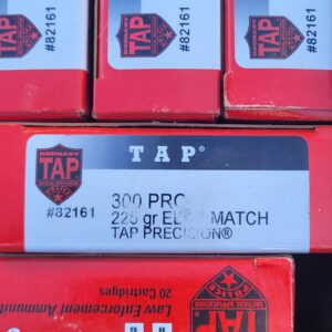 20 round box of 225 grain Hornady A-tip 300 PRC match grade