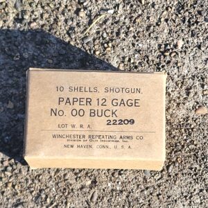 10 round paper 12 gauge 00 buck box