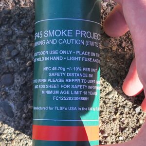 IWA 37mm red smoke projectile