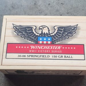 30-06 WWII victory series M1 grand wooden box