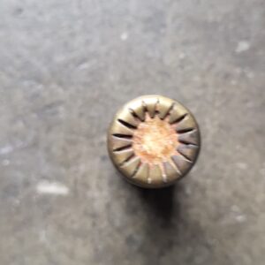 Saw tooth crimp 12 gauge full brass shell