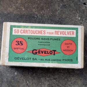 Gevelot 38 Special sealed 50 round box