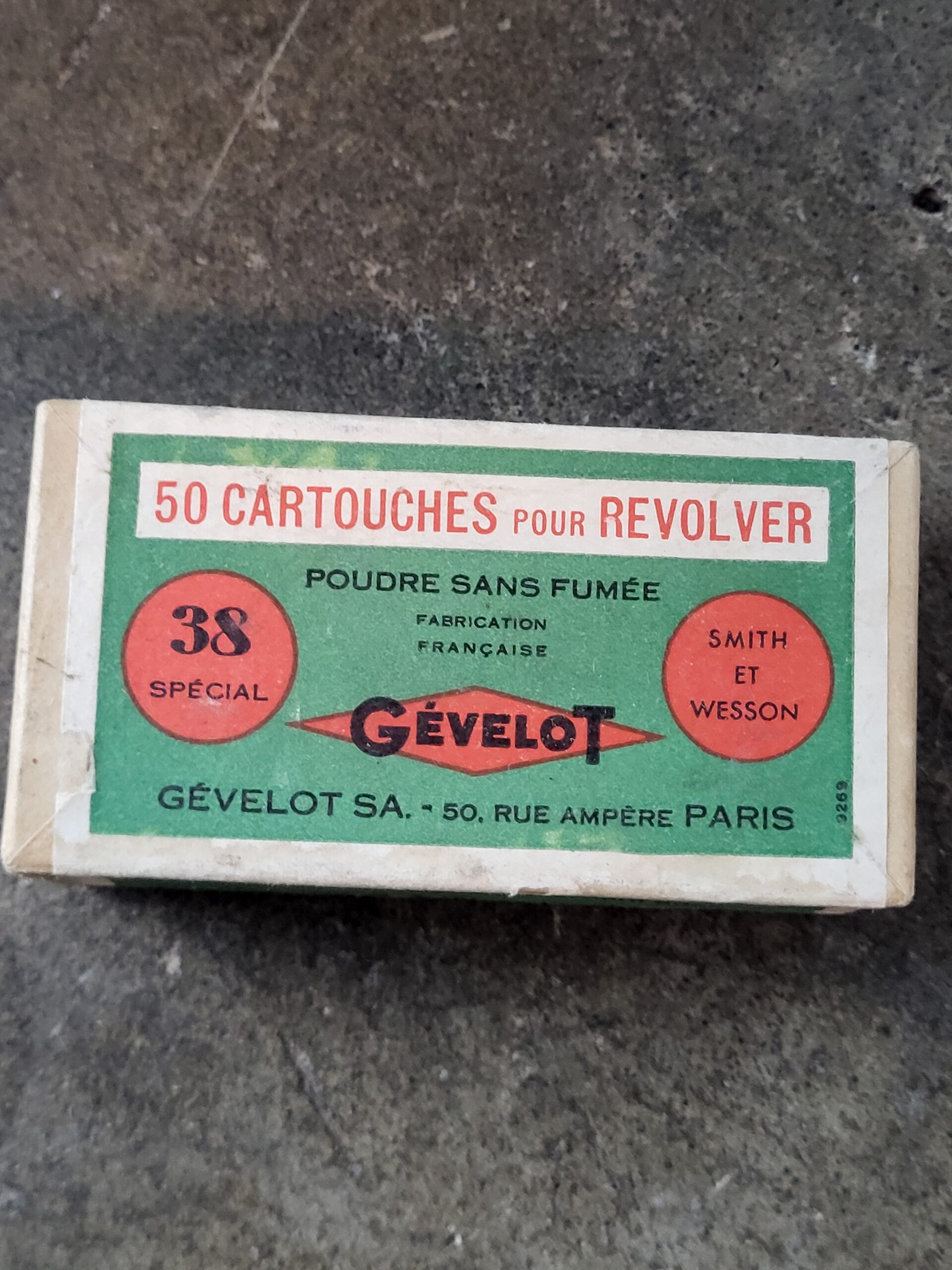 Gevelot 38 Special sealed 50 round box